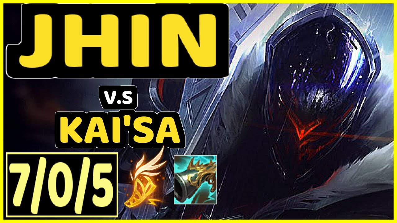 Hades Jhin Vs Kai Sa Kda Bottom Adc Challenger Gameplay Euw