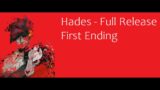 Hades 1.0 Release First ENDING – Escaped from Hell?