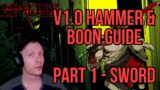 Hammer & Boon Guide for Sword /Hades v1.0/