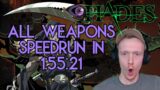Our newest personal best at the All Weapons speedrun! /Hades v1.0/