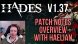 Hades v1.37 Patch Notes Overview for PC Versions | Haelian