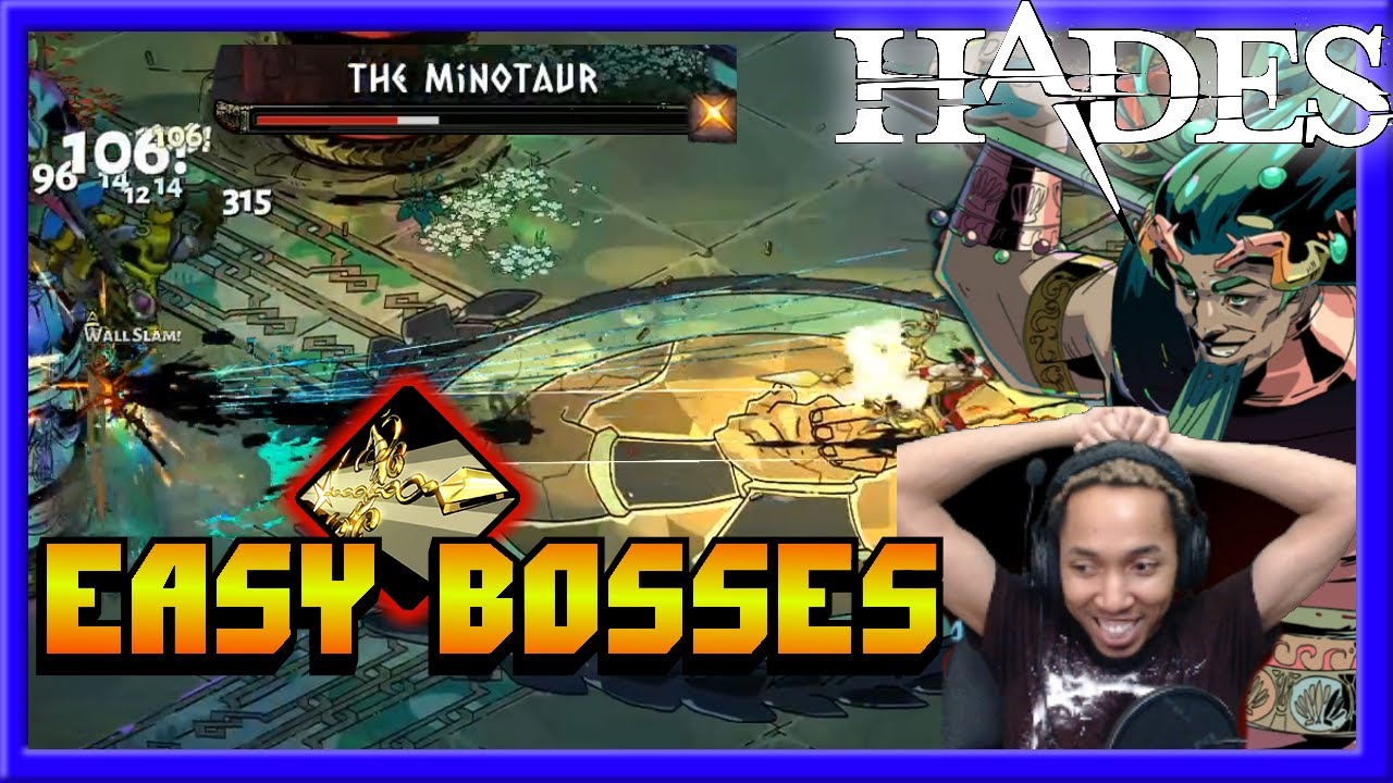 Melting Hades Bosses with Chiron Bow! Hades Bow Best Builds - Hades