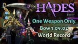 Bow One Weapon Only 1:09:02 (WR) – Hades Speedrun