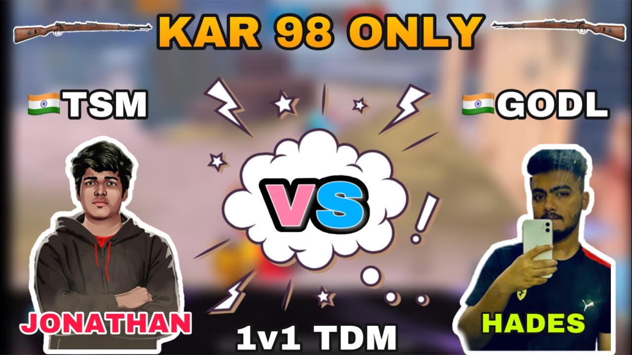 Hades “CHALLENGE “ Jonathan || SNIPER ONLY || 1v1 TDM || TSM vs GODL ...