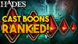NEW Cast Boon Tier List! | Hades Guides Tips and Tricks
