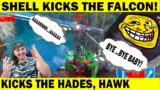 SHELL KICKS THE FALCON! SHELL KICKS THE HADES! SHELL KICKS THE HAWK! WAR ROBOTS REMASTERED HA HA HA