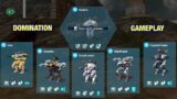 War Robots: Ares, Hades, Leech, Nightingale, Scorpion Gameplay