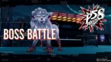 Persona 5 Strikers Fighting Guard Dog of Hades Cerberus, Secret Boss Battle