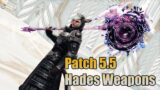 FFXIV Patch 5.5 All Hades Weapons | FFXIV Glamour