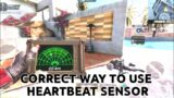 *NEW* HOW TO USE THE HEARTBEAT SENSOR | COD MOBILE | HADES | VAGUE GAMER