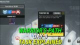 WARRIOR'S PATH EVENT | DAY 8 TASK EXPLAINED | COD MOBILE | HADES | VAGUE GAMER