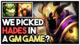 WE PICKED HADES IN A GM GAME? – GM Ranked Joust – Smite