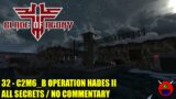 Wolfendoom: Blade of Agony – C2M6_B Operation Hades II – All Secrets No Commentary