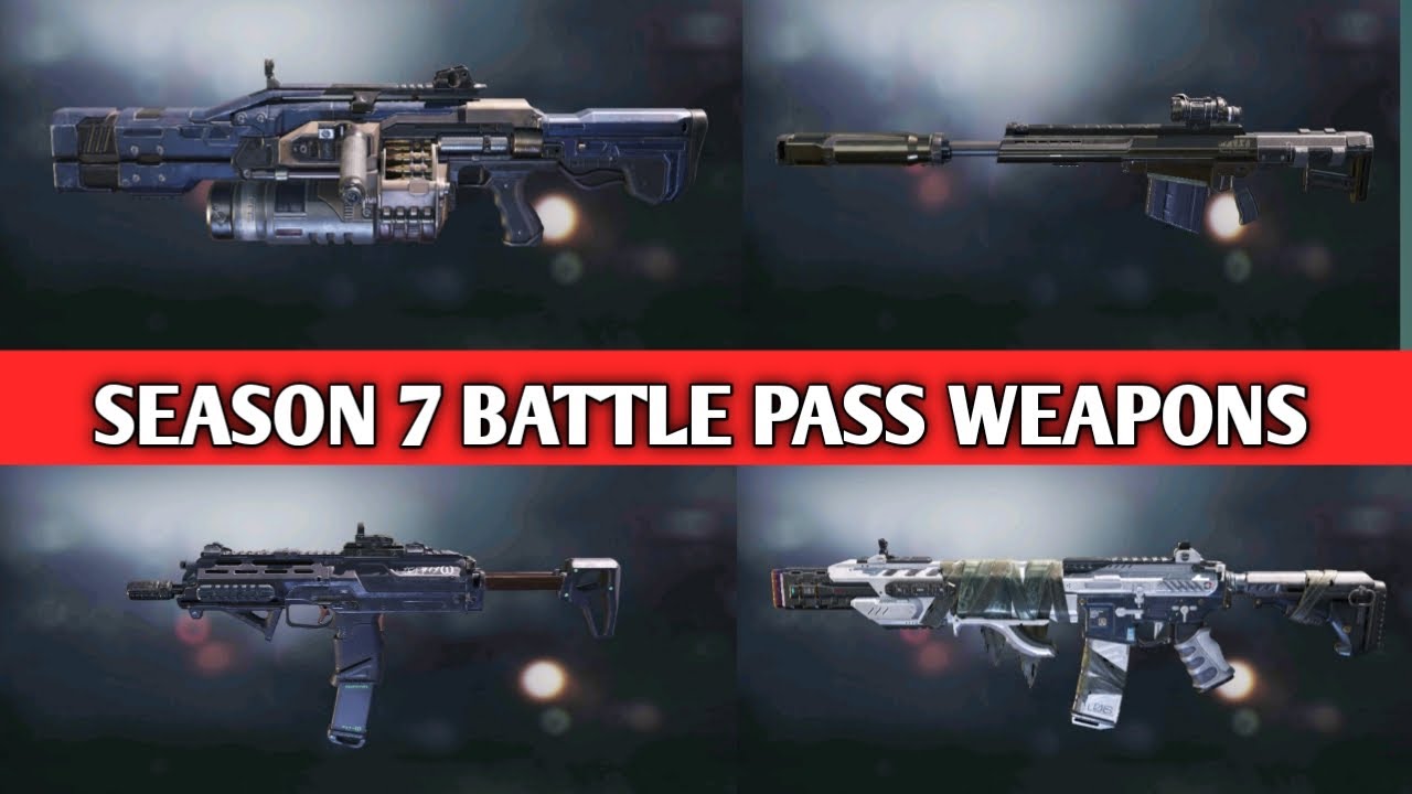 CODM SEASON 7 BATTLE PASS WEAPONS GAMEPLAY LEAKS HADES, DRH, QXR