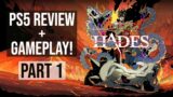HADES PS5 REVIEW AND BEGINNING GAMEPLAY! PART 1: Introduction + Zagreus First Battles & Godly Gifts