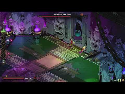 Hades - Megaera boss fight example (Tartarus boss) - Hades game videos