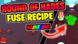 Hound of Hades FUSE FORMULA + Making a RAINBOW Version! | Pet Simulator X