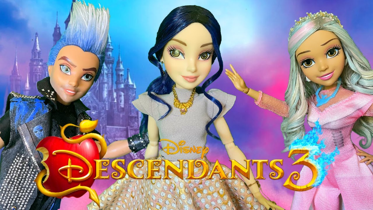 Mal's Body Is Missing! Hades Scares Audrey Disney Descendants 3 Doll 