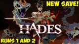 New Save File! First two runs! | Hades