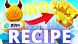 PERFECT RECIPE FOR GOLD HOUND OF HADES *NEW* | Roblox Pet Simulator X