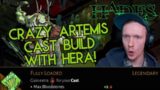 Crazy damage with Artemis' cast and Hera! This build was so much fun /Hades/