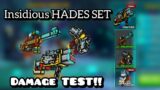 Insidious Hades SET DAMAGE TEST!! Conductor of Souls, Cerberus & Triple BITE ( Pixel Gun 3D )