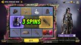 Royal Renegade Draw Trying 3 Spins for Legendary Hades & Dame Usurper Codm | Cod Mobile