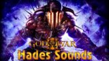 God of War 3: Hades Voice Sounds and SFX