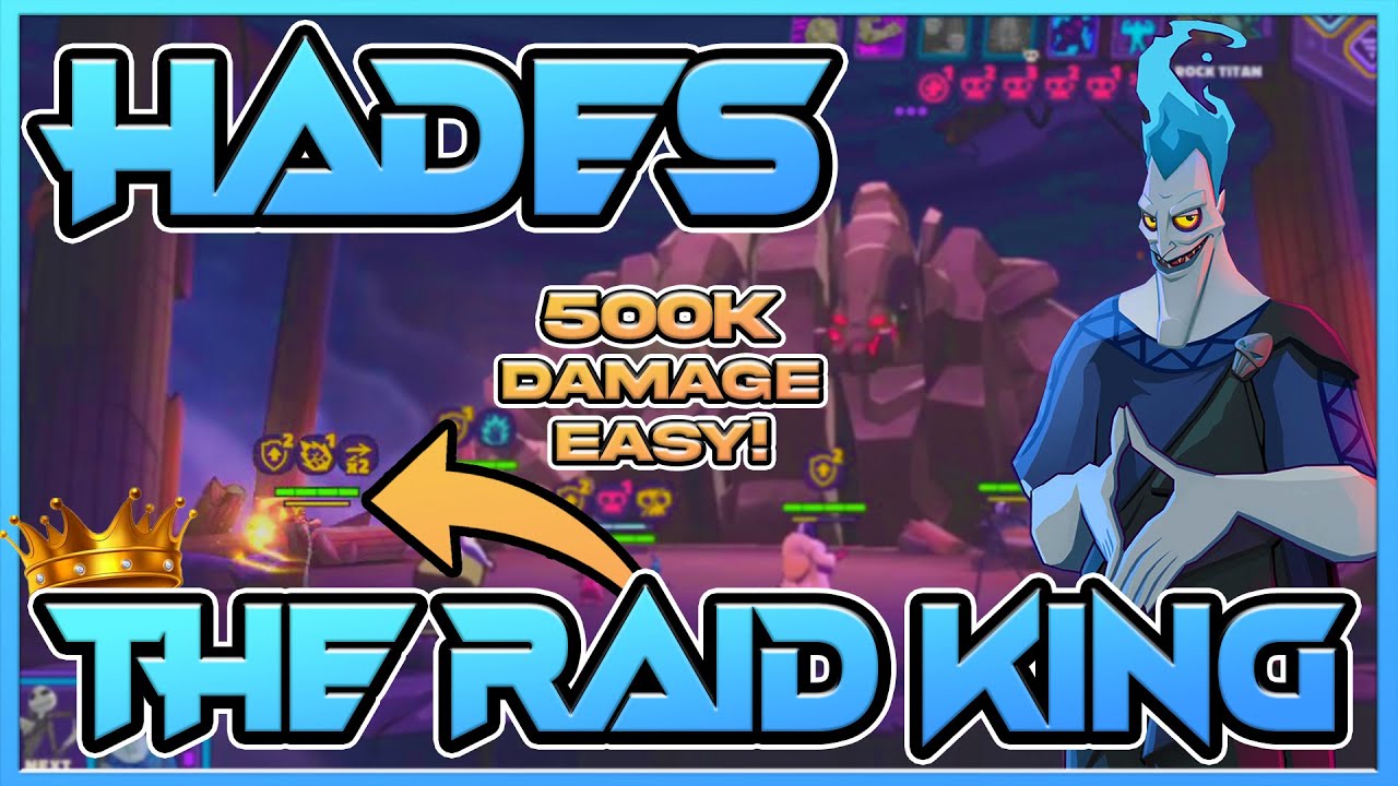 HADES The Raid King Full F2P Team Guide Machine Gun Hades = GOD