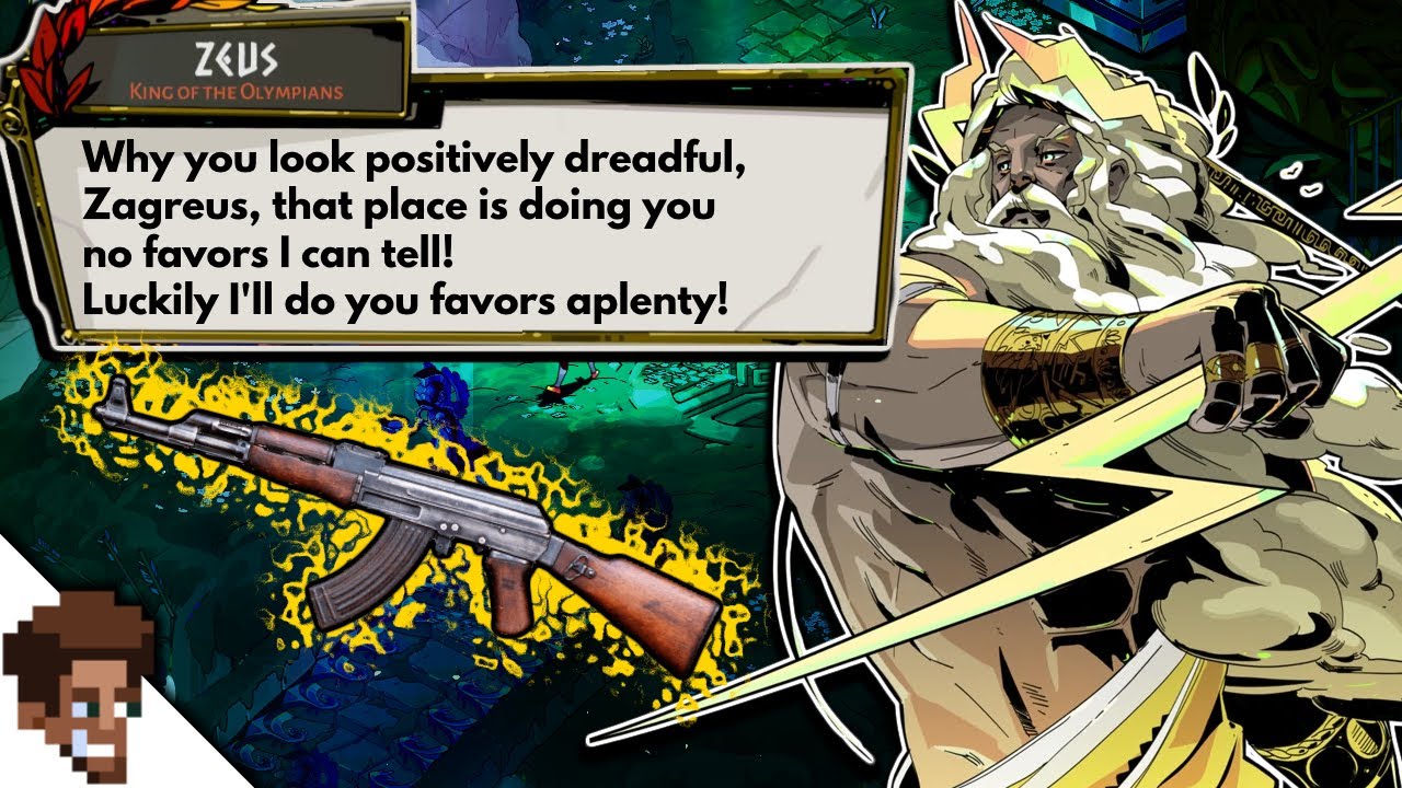 Zeus Machine Gun Build Makes Heat 32 Look Easy! Hades Zagreus Rail