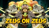 Zeus on Zeus Shield | Hades