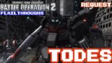 Gundam Battle Operation 2 Request: AMX-018 (HADES) Todesritter In Nemesis From Gen:LOCK Colors
