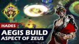 HADES | Shield Build, Full Run (Aegis Zeus Aspect) – Thunder Flourish, Divine Strike [1 Heat]