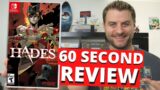 Hades 60 Second Review #shorts