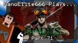 Hades part 71 | NanoElite666 Plays…