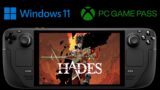Hades Steam Deck Gameplay | Xbox Game Pass – Windows 11