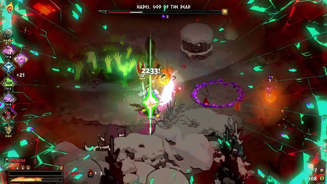 Hades - World Splitter Sword Build vs Extreme Hades - Hades game videos