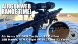AIRGUN RANGE TIME – Air Arms S510XS Tactical Testing JSB Hades with ATN X-Sight 4K Pro 5-20