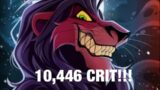 Disney Mirrorverse: SCAR IS A FREAKING BEAST!!!! 10,446 critical hit on Hades!!
