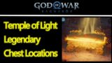 God of War Ragnarok temple of light legendary chest locations guide: hades retribution, hilt of gram