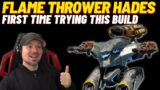 War Robots Flamethrower Hades Build | Lets See How Good This is