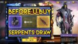 BEFORE YOU BUY SERPENTS LUCKY DRAW WITH LEGENDARY HADES & CODENAME LIZARUS CODM SEASON 11 COD MOBILE