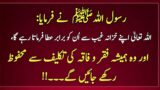 Allah Apne khazane gheb se on ko Barabar Ata Farmata Rahega | Hades in Urdu | Islamic Urdu PAKISTAN|
