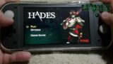 Hades on Nintendo Switch Lite