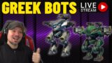 War Robots Live Time Drops ARES and HADES | Danny Lightning WR Live