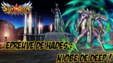 SAINT SEIYA : LEGEND OF JUSTICE ! EPREUVE DE HADES :NIOBE DE DEEP !!