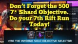 MCOC – Don’t Forget – Final Day to do your 7th Hades Rift for the 500 7* Shard Objective for Week 1