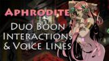Aphrodite Duo Boon Dialogue – Hades