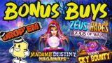 *BONUS BUY* SESSION – ZEUS VS HADES, SKY BOUNTY, DROP' EM & MORE