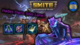 Hades Owns Solo Lane! | Smite | Conquest Gameplay #evilerspartan #smite #smitegame